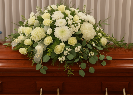 Cubre Cajas Arreglo Funerario