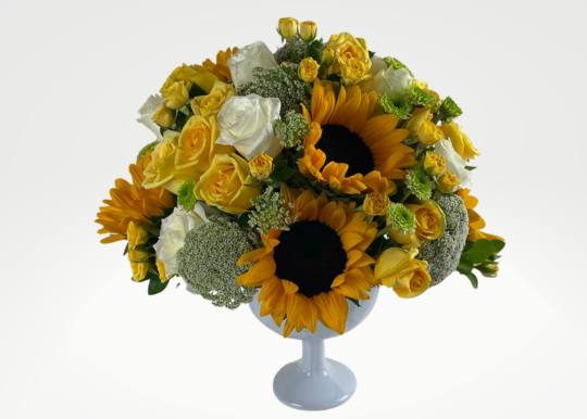 Arreglo Copa de Girasoles