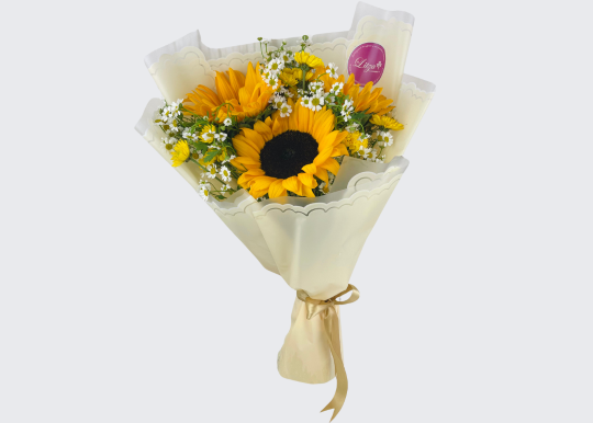 Ramo Sol en tus manos (girasoles)