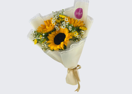 Ramo Sol en tus manos (girasoles)