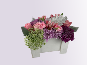 Camita Floral Rosa