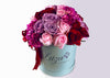 Arreglos de rosas para el 14 de febrero en Florero Plateado