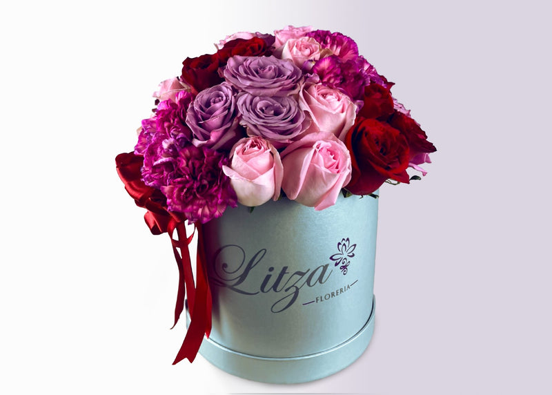 Arreglos de rosas para el 14 de febrero Marca Litza Floreria